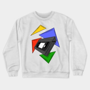 VHS Cassette Crewneck Sweatshirt